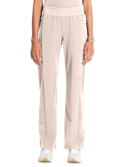 Women's 5-Pocket Anemone Straight Leg Scrub Pant - ML012 - Toasted Tan