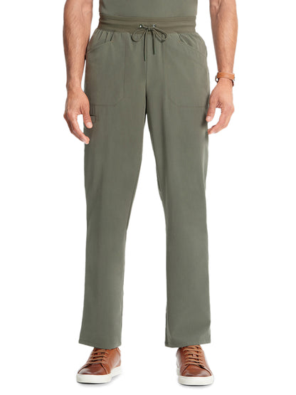 Men's 5-Pocket Zephyr Straight Leg Scrub Pant - ML016 - Olive