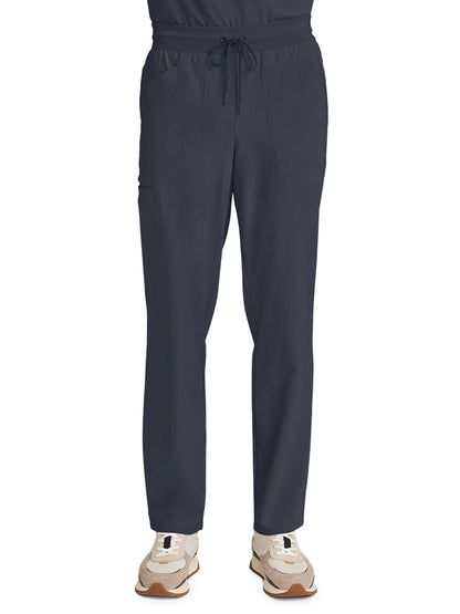 Men's 5-Pocket Zephyr Straight Leg Scrub Pant - ML016 - Pewter