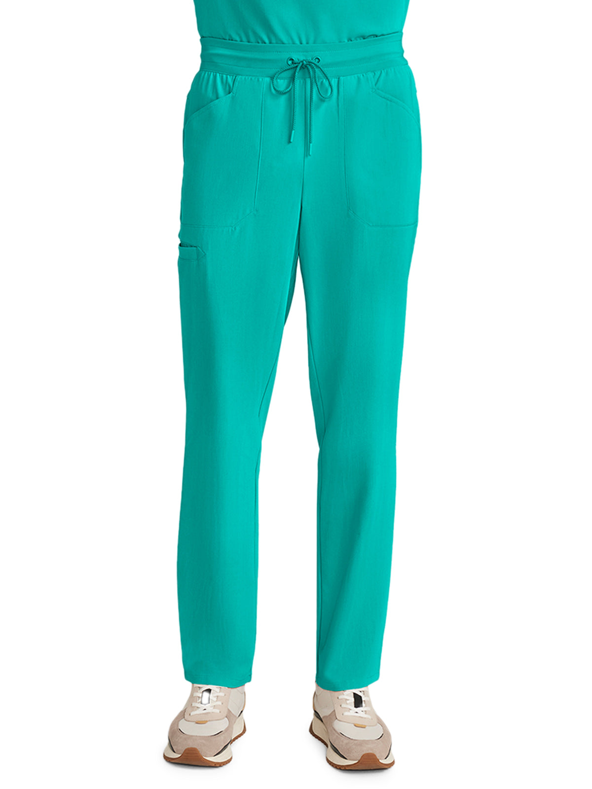 Men's 5-Pocket Zephyr Straight Leg Scrub Pant - ML016 - Surgical Green