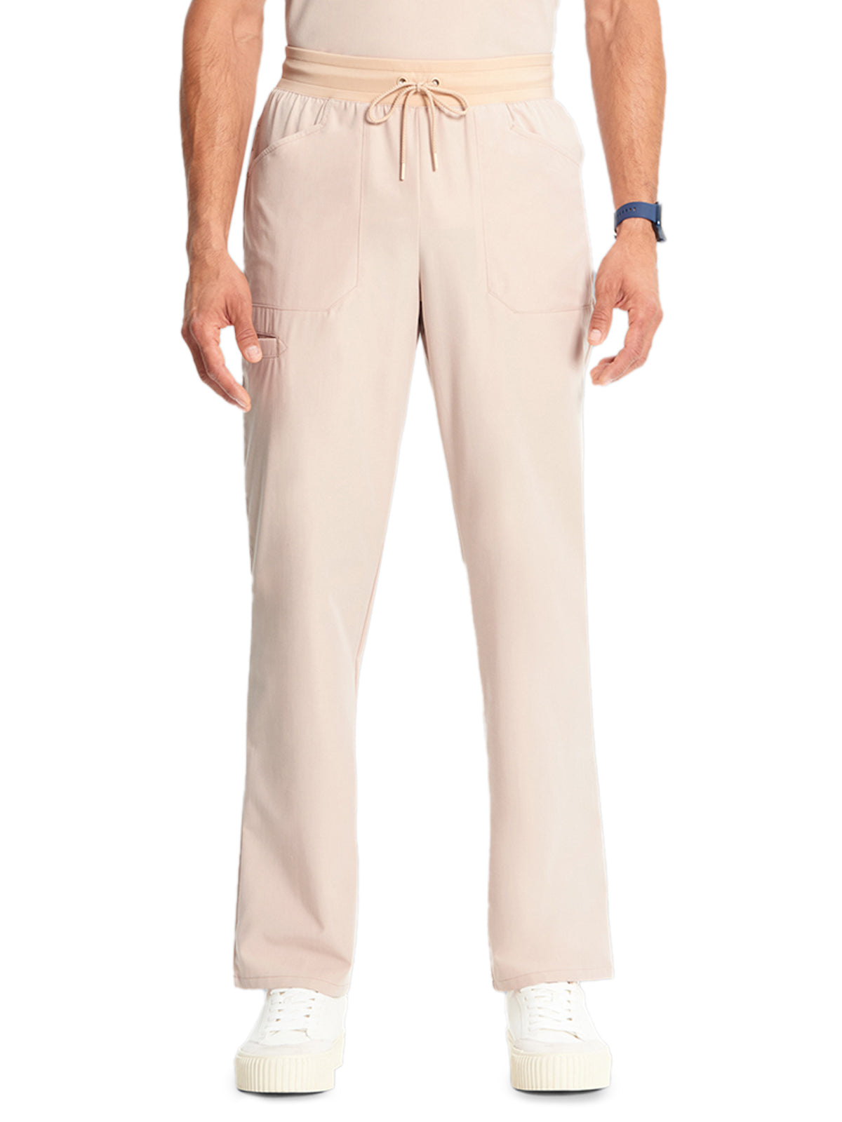 Men's 5-Pocket Zephyr Straight Leg Scrub Pant - ML016 - Toasted Tan