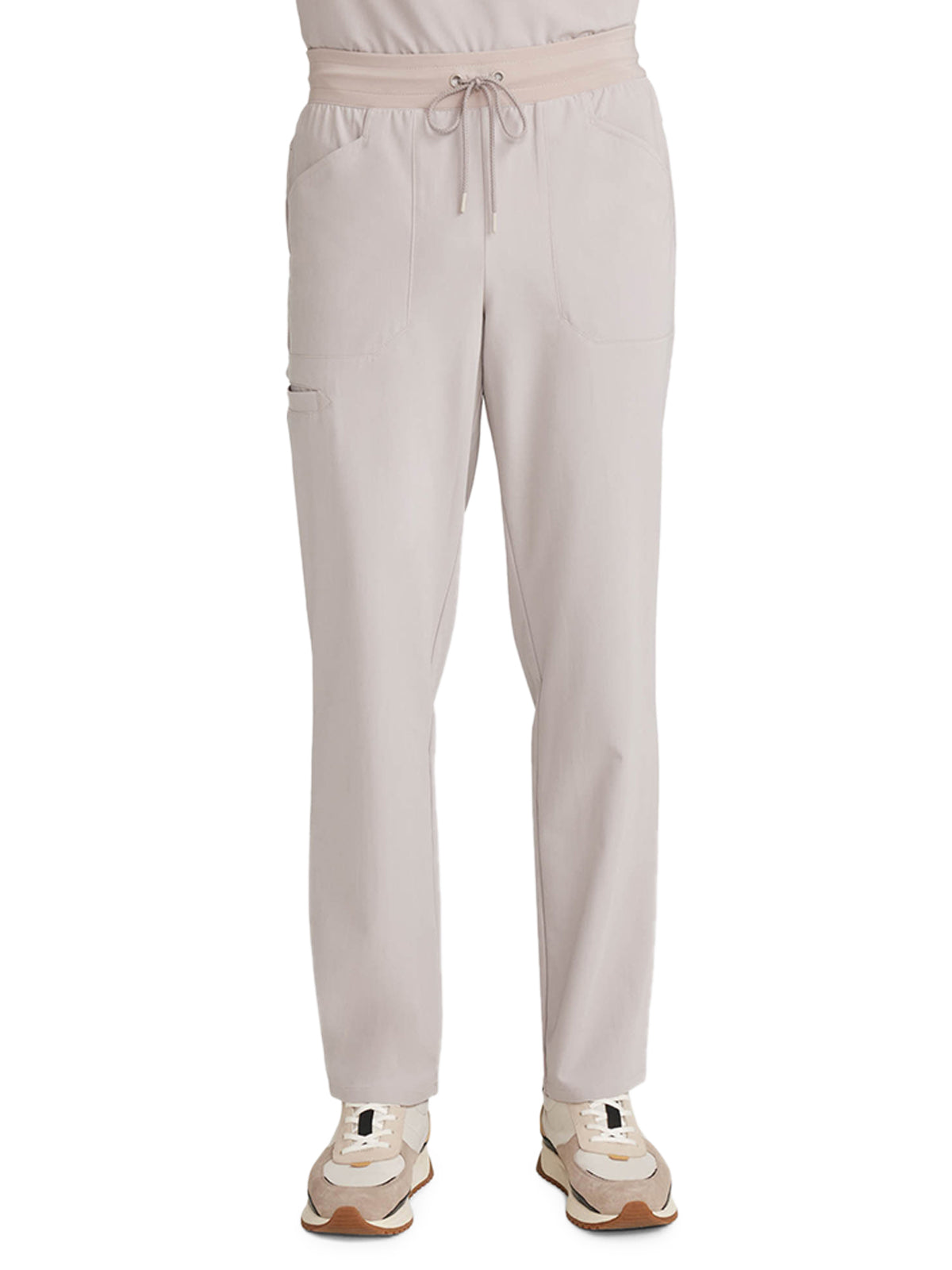 Men's 5-Pocket Zephyr Straight Leg Scrub Pant - ML016 - Warm Stone