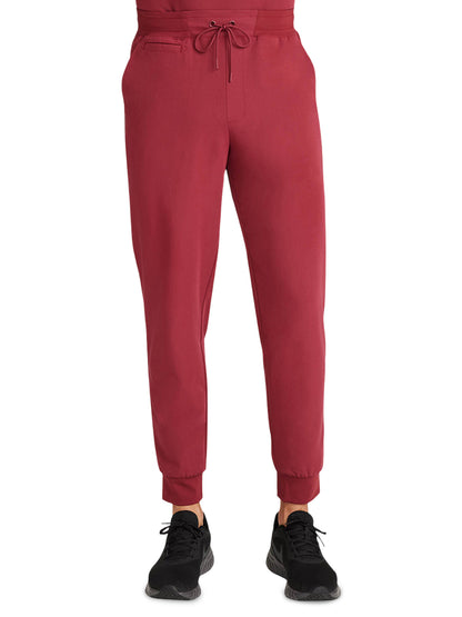 Men's 6-Pocket Drift Jogger Scrub Pant - ML017 - Cherry Wood
