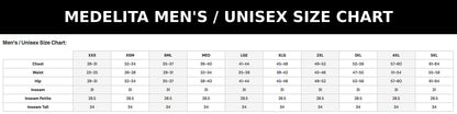 SIZECHART