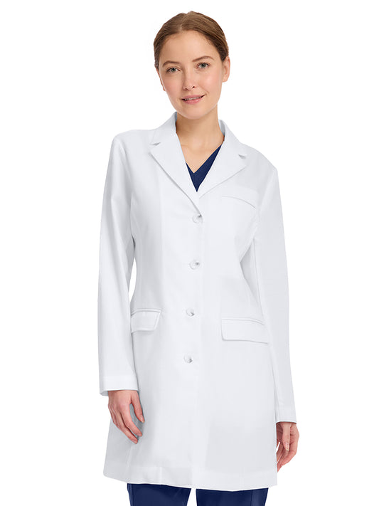 Women's 5-Pocket 33.25" Becca Lab Coat - ML11922 - White