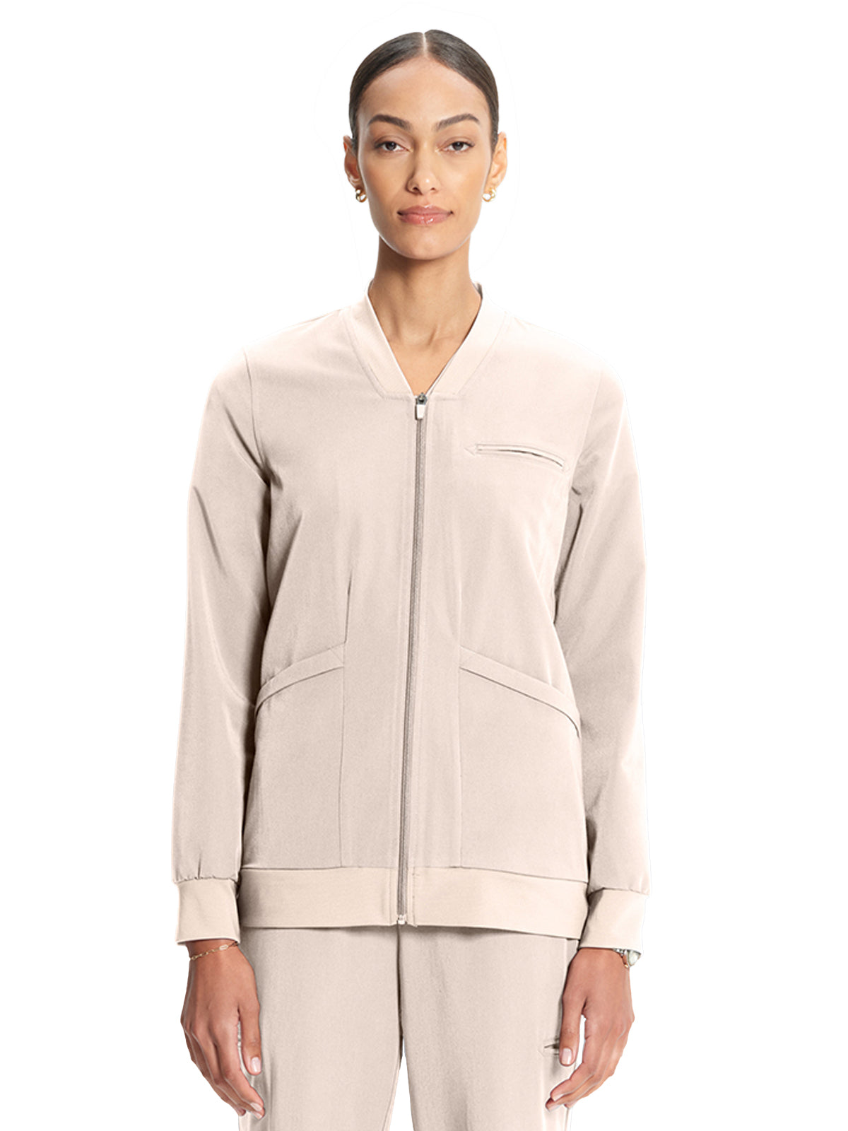Women's 5-Pocket Savannah Scrub Jacket - ML308 - Toasted Tan