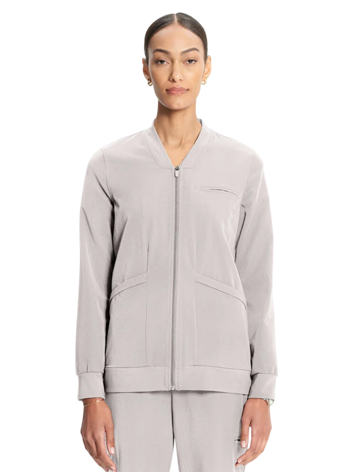 Women's 5-Pocket Savannah Scrub Jacket - ML308 - Warm Stone