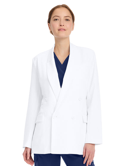 Women's 8-Pocket 29" Ada Lab Coat - ML405 - White