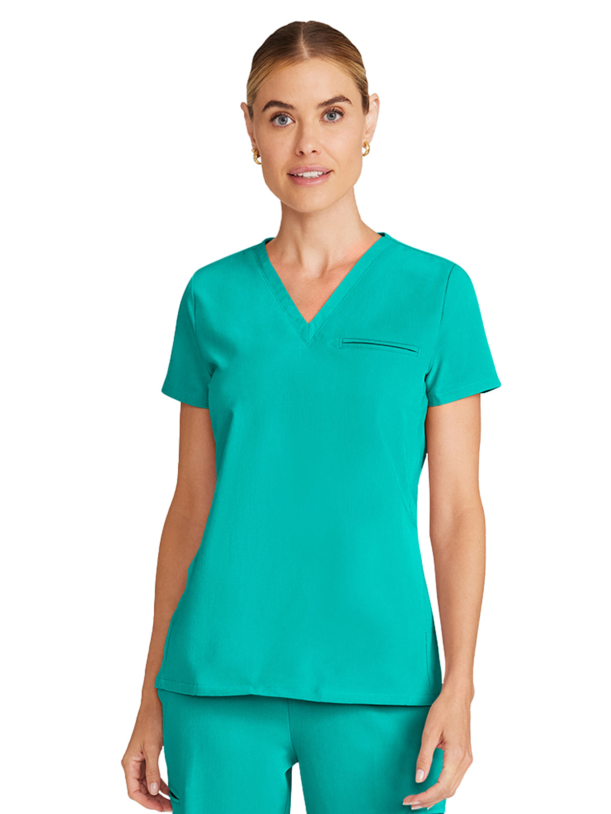 Women's 3-Pocket Flora V-Neck Scrub Top - ML613 - Surgical Green