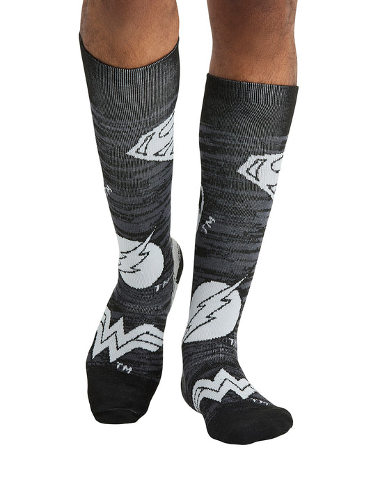 Men's 12 mmHg Support Socks - MPRINTSUPPORT - Justice League