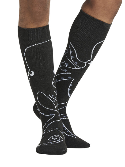 Men's 12 mmHg Support Socks - MPRINTSUPPORT - Octo Sketch