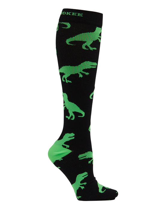 Men's 12 mmHg Support Socks - MPRINTSUPPORT - T-Rex