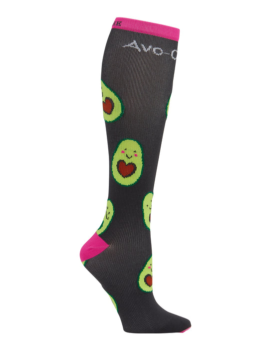 Women's 8-12 mmHg Support Socks - PRINTSUPPORT - Avo Cuddle