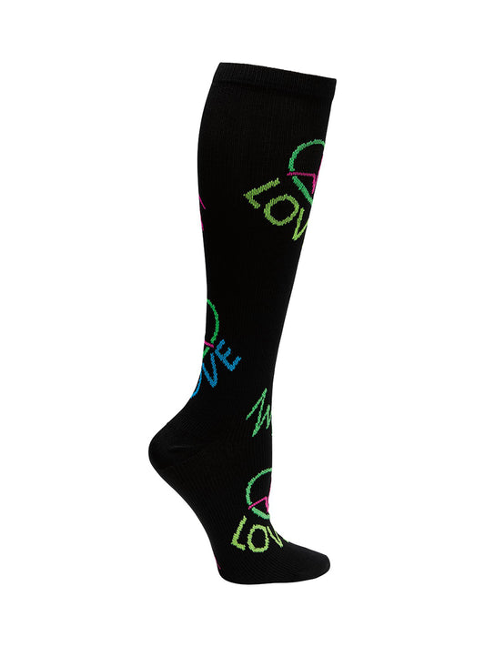 Women's 8-12 mmHg Support Socks - PRINTSUPPORT - Love Lines