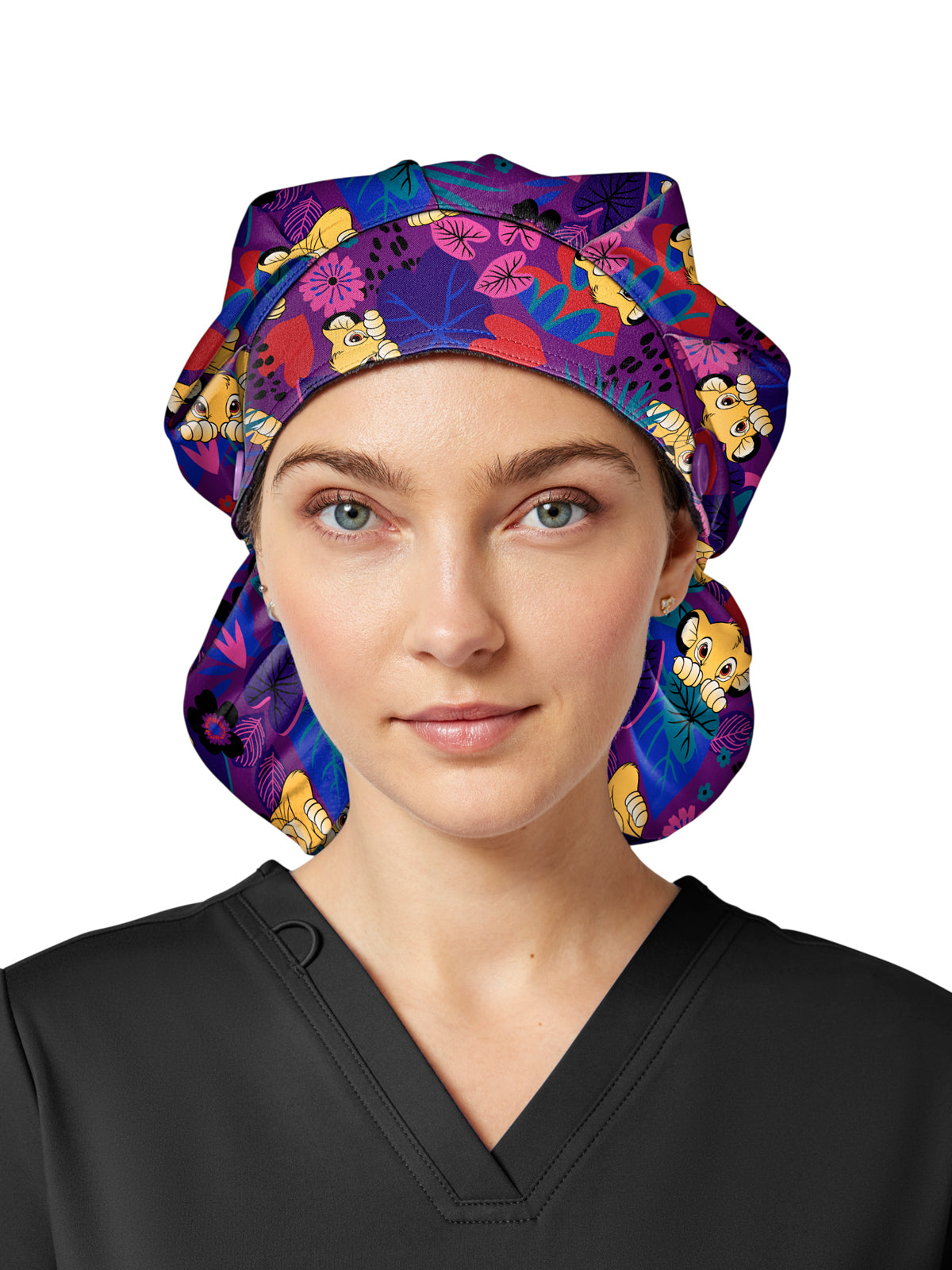 Unisex Print Bouffant Scrub Hat - TF514 - Simba-Sational