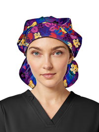 Unisex Print Bouffant Scrub Hat - TF514 - Simba-Sational