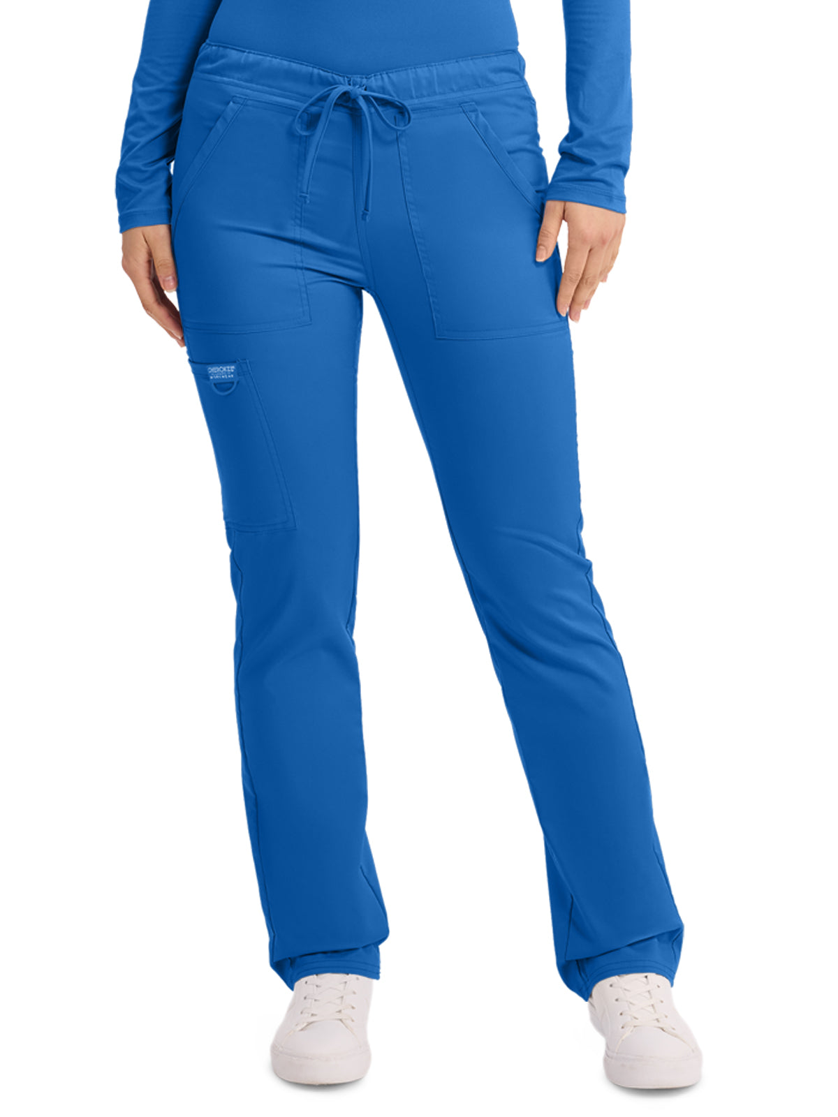 Unisex 4-Pocket Tapered Leg Drawstring Pant - WW020 - Royal
