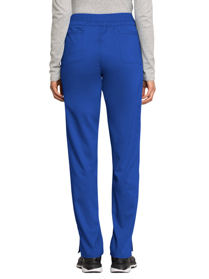 Women's 5-Pocket Tapered Leg Scrub Pant - WW105 - Royal