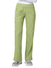 Women's 4-Pocket Mid Rise Straight Leg Pull-on Pant - WW110 - Cucumber