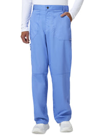 Men's 7-Pocket Fly Drawstring Front Pant - WW140 - Ciel Blue