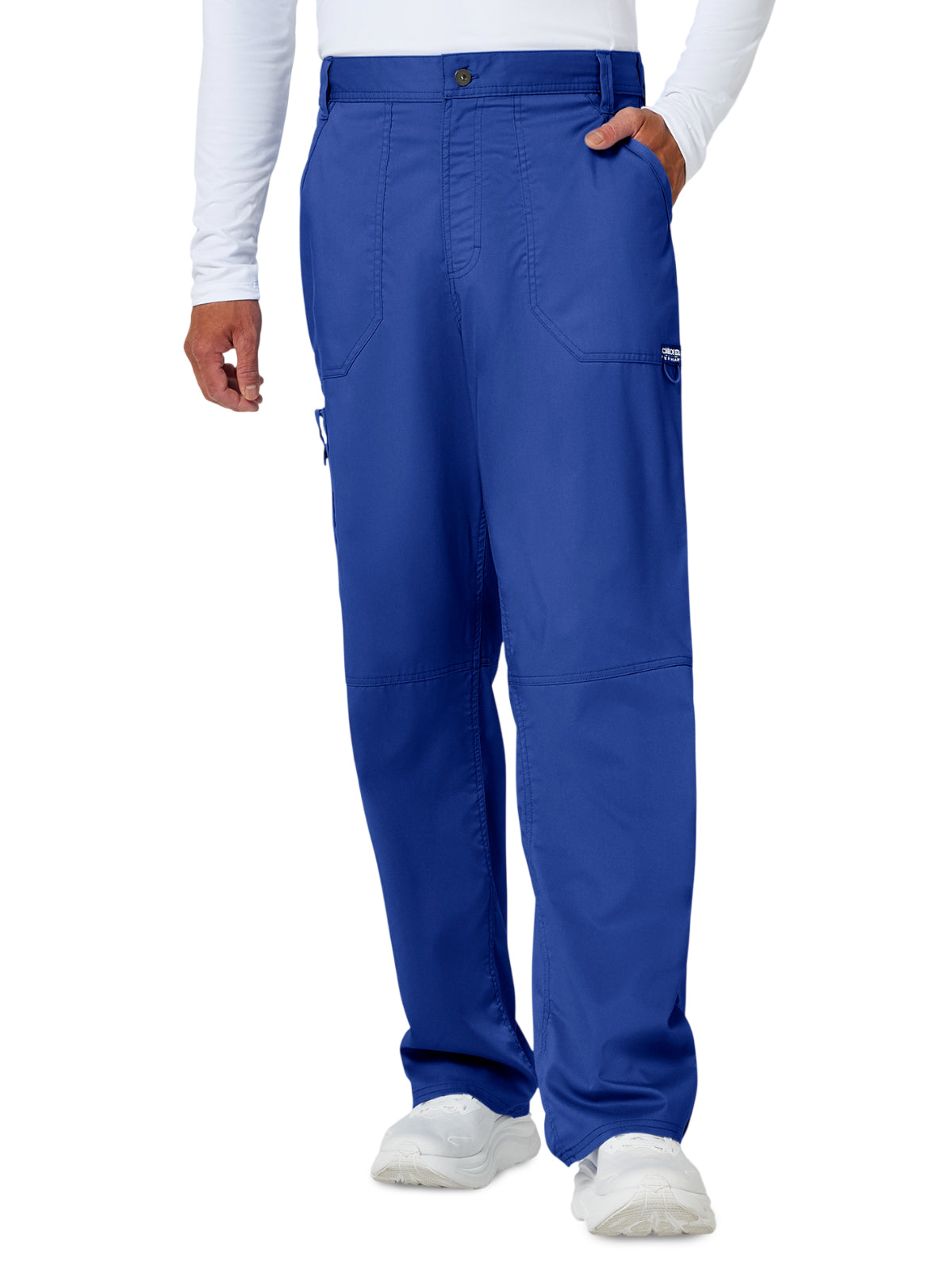 Men's 7-Pocket Fly Drawstring Front Pant - WW140 - Galaxy Blue
