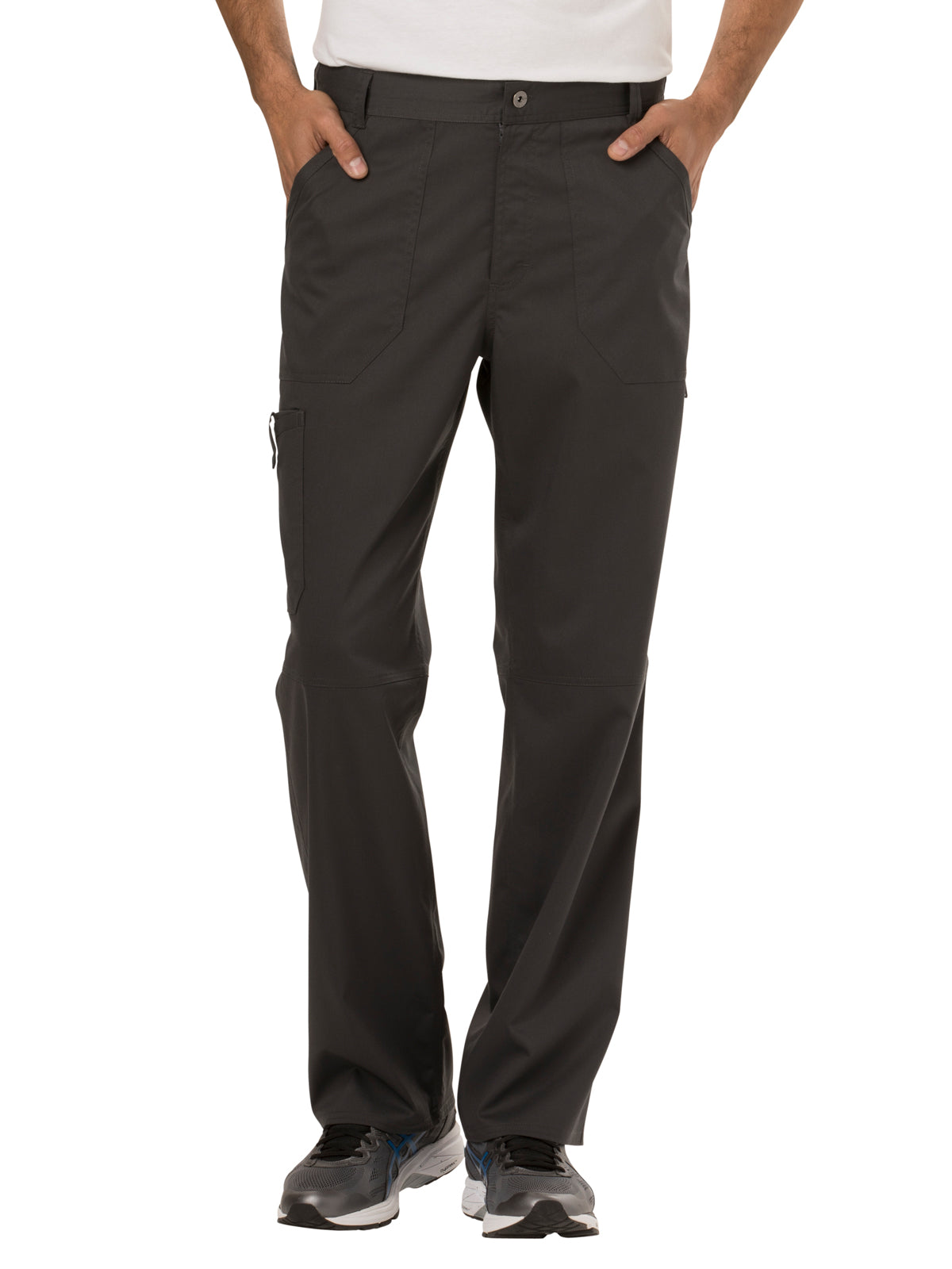 Men's 7-Pocket Fly Drawstring Front Pant - WW140 - Pewter