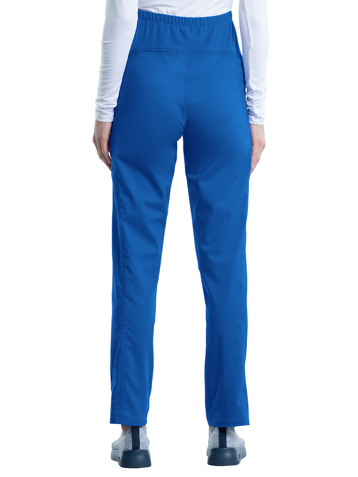 Women's 3-Pocket Maternity Straight Leg Scrub Pant - WW155 - Royal