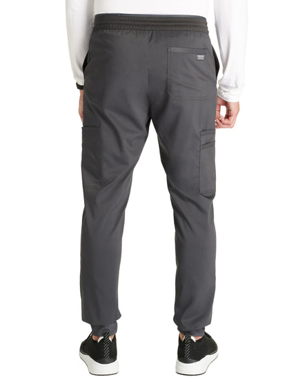 Men's Mid-Rise Pull-On Scrub Pant - WW251 - Pewter