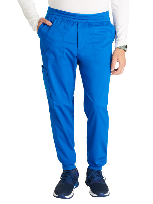 Men's Mid-Rise Pull-On Scrub Pant - WW251 - Royal