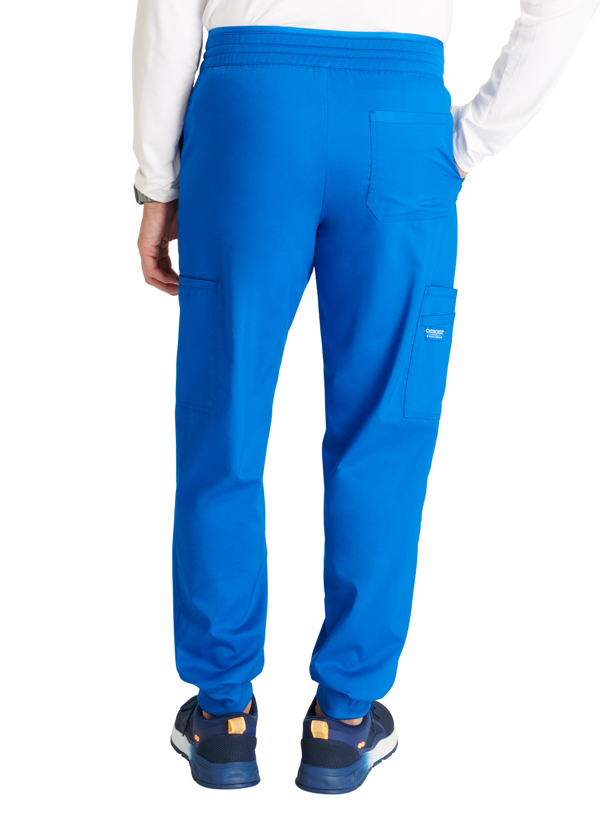 Men's Mid-Rise Pull-On Scrub Pant - WW251 - Royal