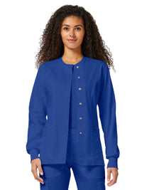 Women's 3-Pocket Snap Front Jacket - WW310 - Galaxy Blue