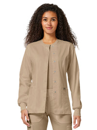 Women's 3-Pocket Snap Front Jacket - WW310 - Khaki