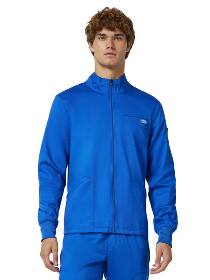 Men's 5-Pocket Zip Front Jacket - WW320 - Royal