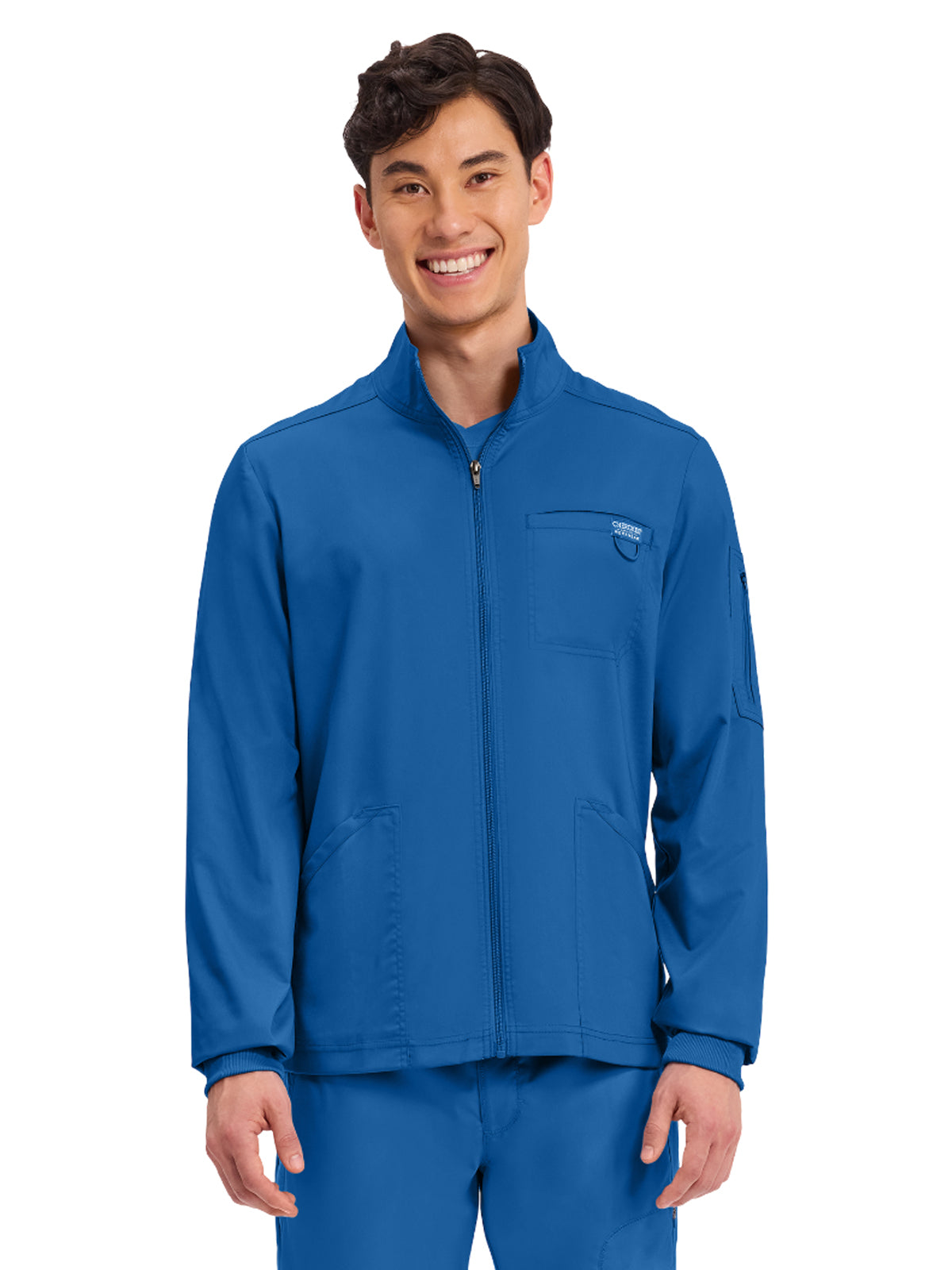 Men's 5-Pocket Zip Front Jacket - WW320 - Royal