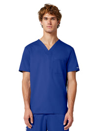 Men's 1-Pocket Tuckable V-Neck Top - WW690 - Galaxy Blue