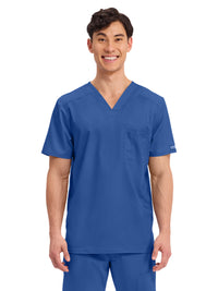 Men's 1-Pocket Tuckable V-Neck Top - WW690 - Galaxy Blue
