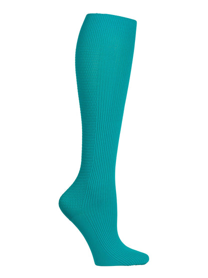Women's 4 Single Pairs of Support Socks - YTSSOCK1 - Tender Teal
