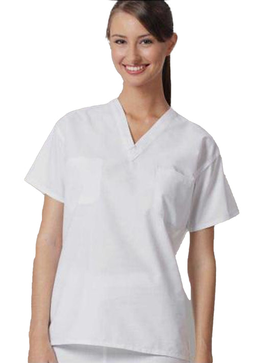 Unisex Scrub Top - 6711 - White