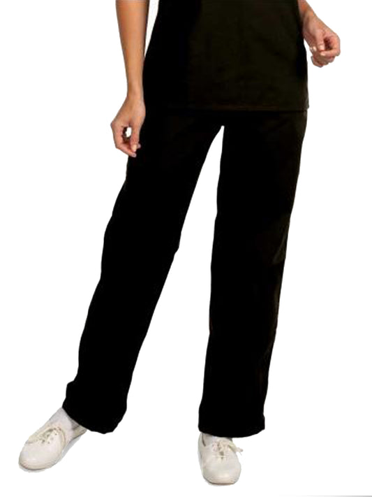 Unisex Reversible Scrub Pants in Black - 7030 - Black