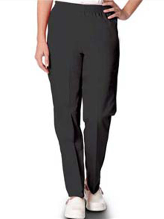 Women's Fashion Slacks Pant - 7072 - Black