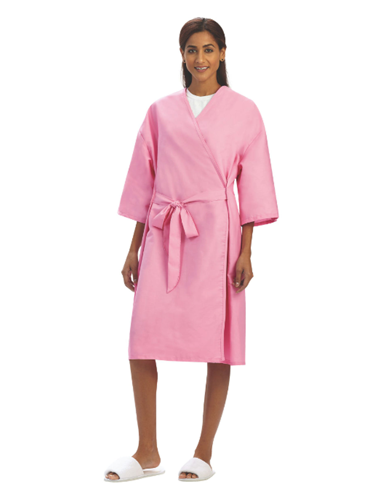 Attus Robe Ach Women's Examination Robe - 743 - Pretty Pink – Scrub Authority