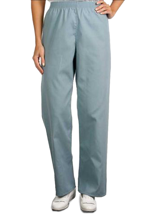 Unisex Reversible Elastic Waist Scrub Pant - 7832 - Misty