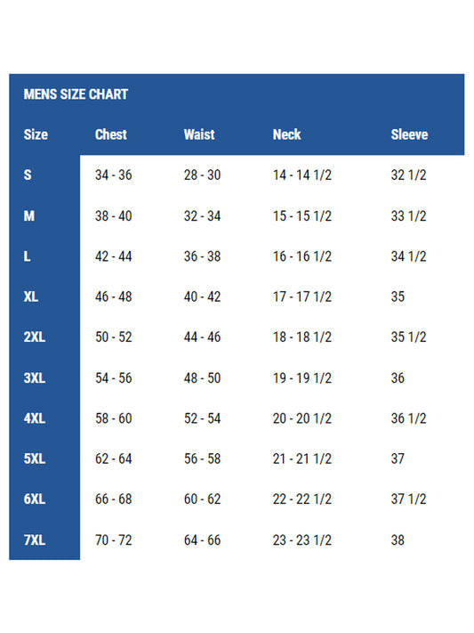 SIZECHART