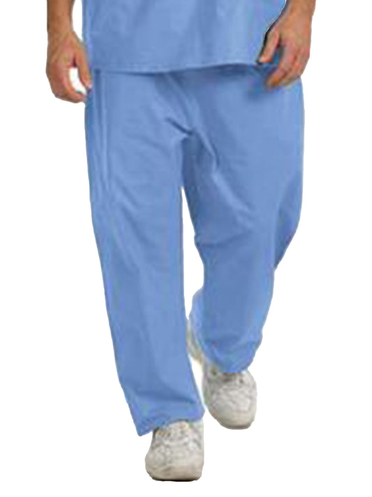 Unisex Reversible Drawcord Scrub Pants - 817 - Ciel Blue