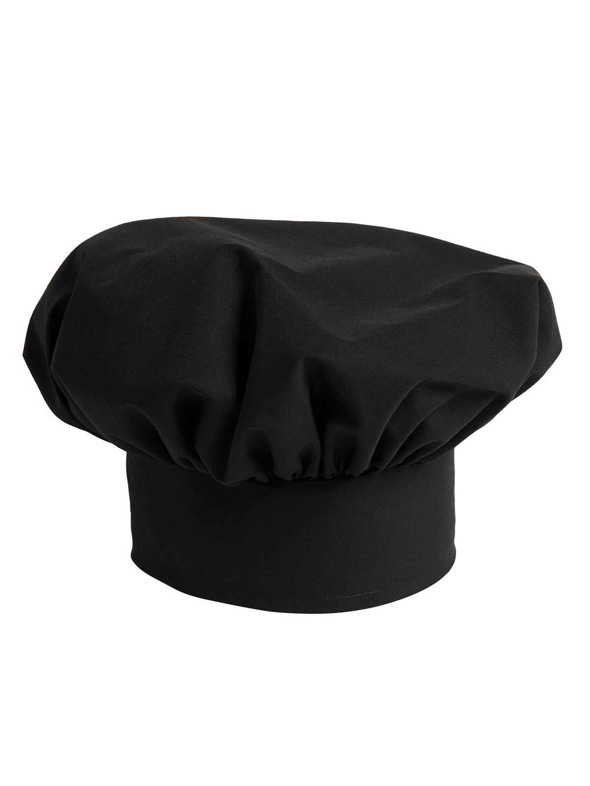 Unisex Ajustable Poplin Chef Hat - 0100 - Black