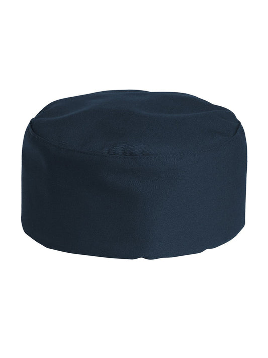 Unisex Hook and Loop Poplin Chef Hat - 0159 - Navy