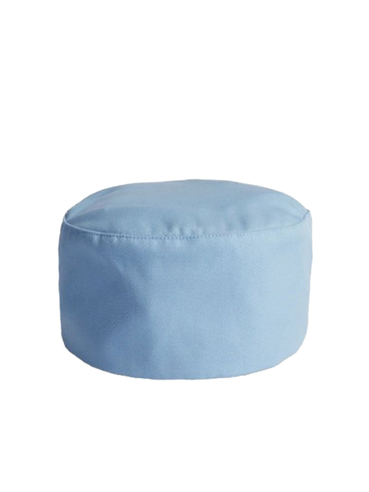 Unisex Hook and Loop Poplin Chef Hat - 0159 - Sky Blue