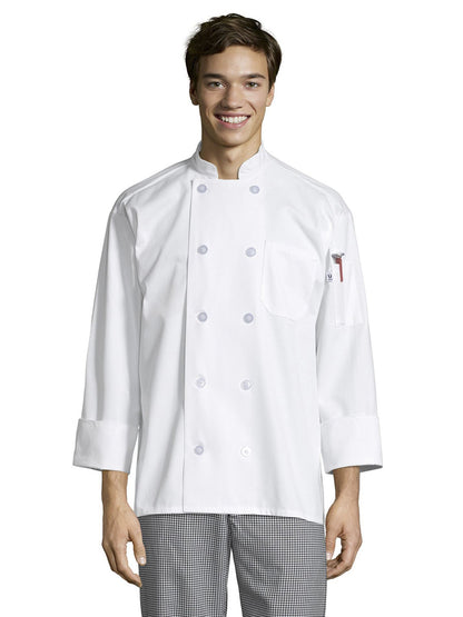 Unisex Classic Chef Coat - 0402 - White