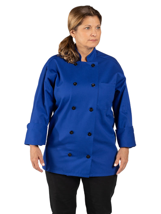 Unisex Chef Coat - 0405 - Royal