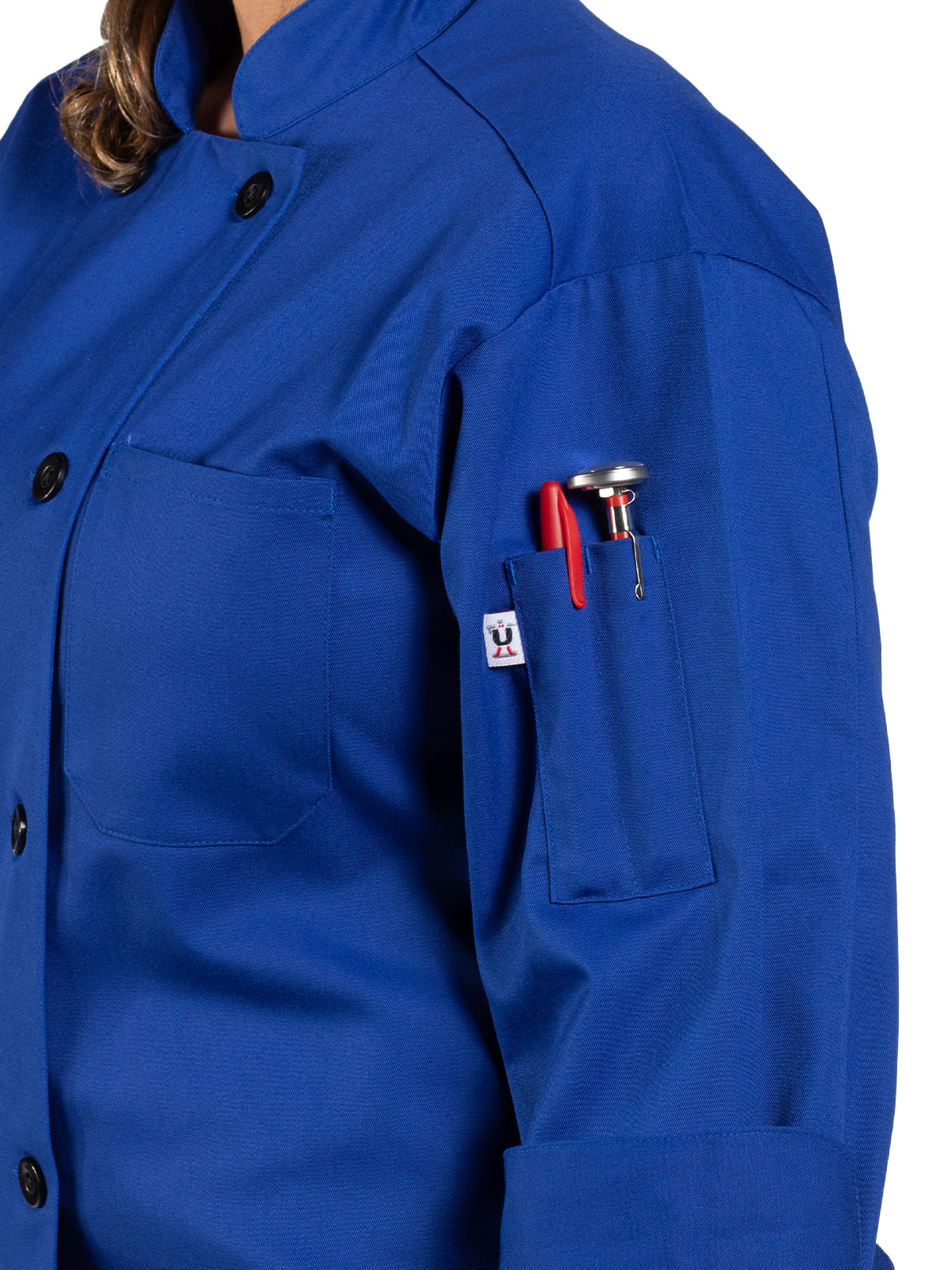 Unisex Chef Coat - 0405 - Royal